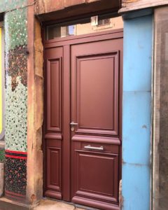 Porte belm rouille odysée