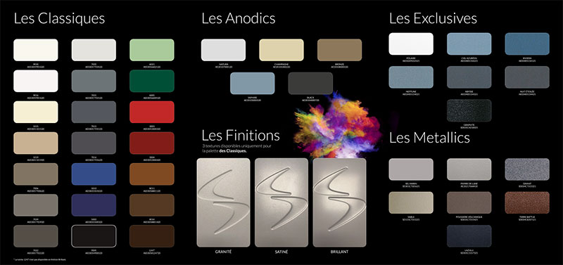 COLORIS DISPONIBLES 2