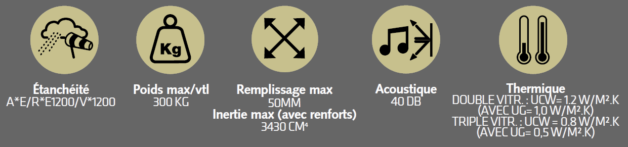 mur rideau sepa